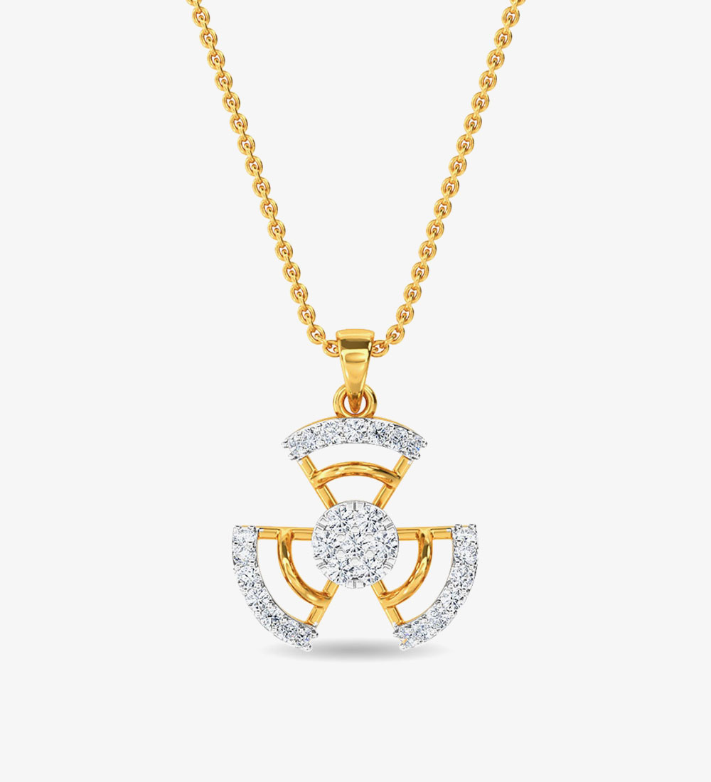 Buy Diamond Ed Pendant Yellow Gold / 14KT
