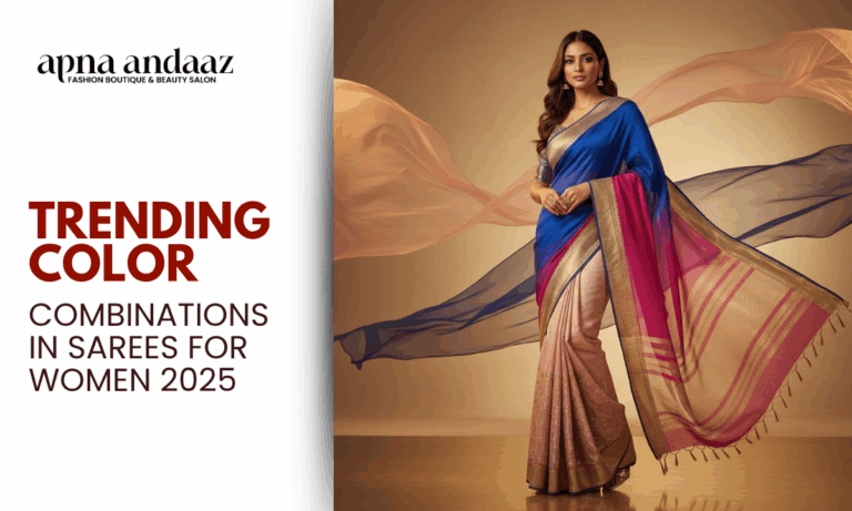 Trending Color Combinations in Sarees for Women 2025