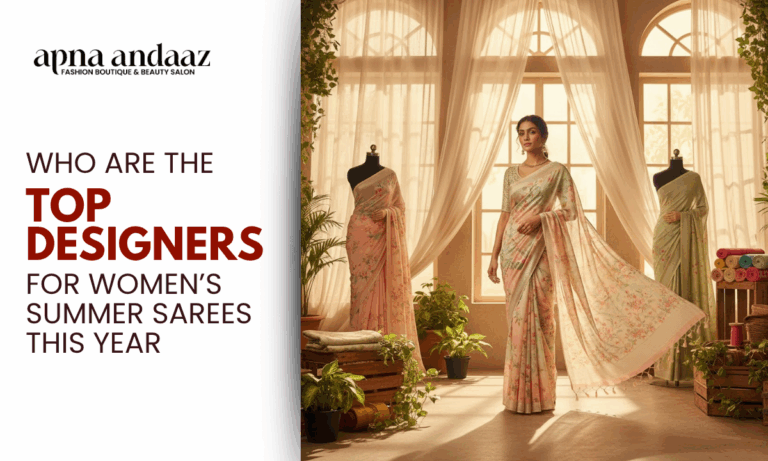 Who Are the Top Designers for Women’s Summer Sarees This Year