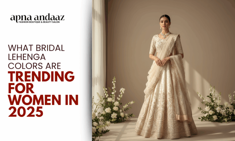 What Bridal Lehenga Colors Are Trending for Women in 2025